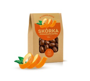 Ralladura de naranja en chocolate 80g