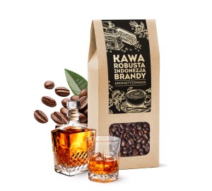 Café robusta en grano "brandy indonesio" 100g.