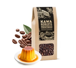 Café Robusta de Indonesia en grano "Creme Brulee" 100g.