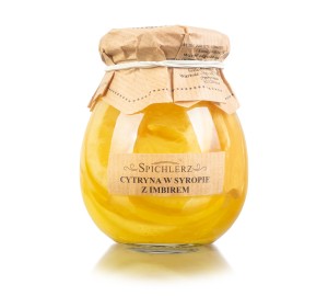 Limón en almíbar con jengibre ~ 260 g
