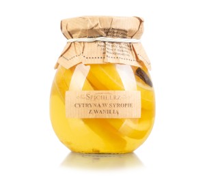 Limón en almíbar con vainilla ~ 260 g